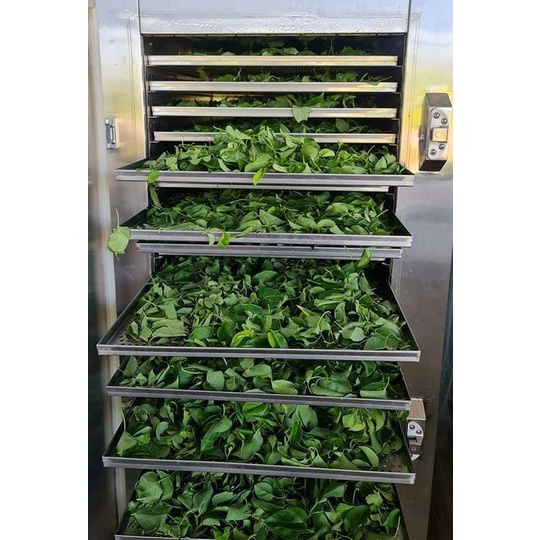 Lá giang sấy khô hút chân không 100gr