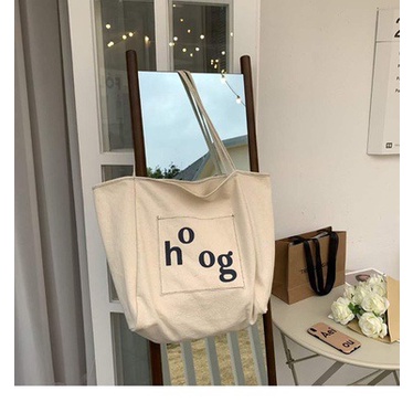 Túi Xách Canvas Cỡ Lớn Thiết Kế Đơn Giản Mới 2021 Cho Nữ