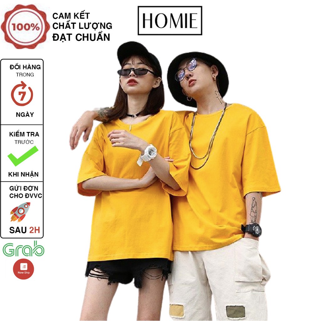 Áo Thun Nam Nữ Trơn :: Áo Thun Unisex Form Rộng Cực Đẹp