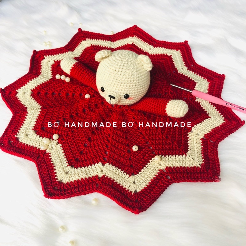❤️ GẤU NHỒI BÔNG❤️ Gấu “Ghiền” Handmade cực yêu cho bé, Cotton Hàn cao cấp