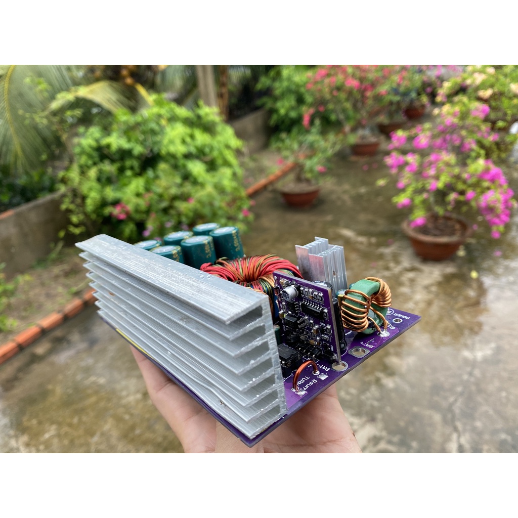 Mạch tăng áp 12 lên +-60 +-70 MODEL PH1500