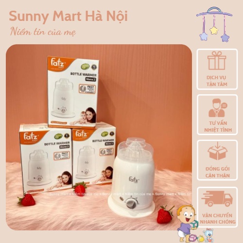 Máy hâm sữa và thức ăn siêu tốc FATZ BABY 4 chức năng FB3002SL