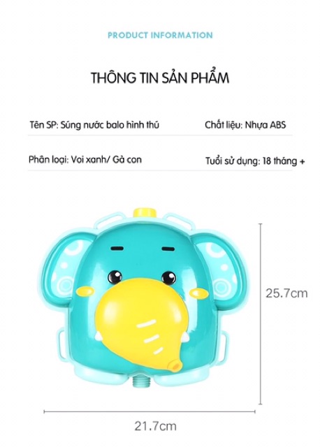 Balo súng bắn nước Umoo