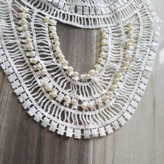 Ren phối cổ áo đầm mẫu 12