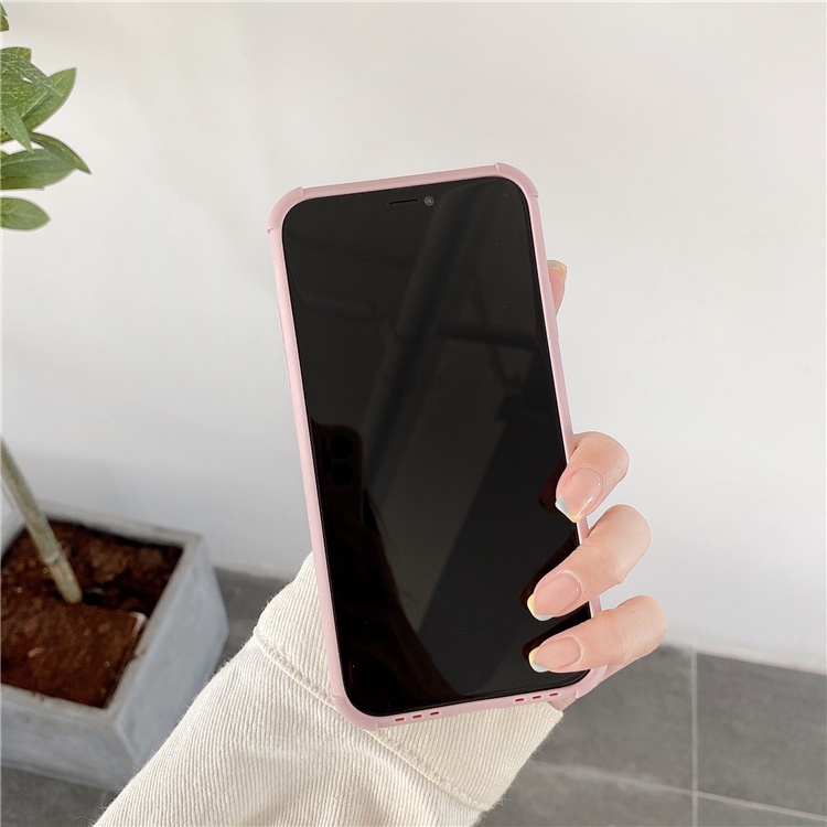 ốp lưng chống sốc điện thoại Lambskin Little Sun flower shockproof iphone case for IPhone 7/8 SE 2020 7P/8Plus X XS XR 11 12 Pro Max #PHF#