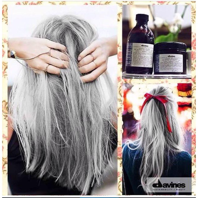 DAVINES ALCHEMIC SILVER SHAMPOO 280ML DẦU GỘI TÍM DAVINES CHÍNH HÃNG