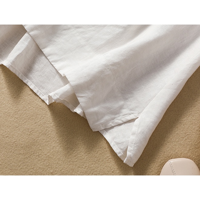 Áo đũi nữ sát nách thời trang nữ Moonlight phong cách sang trọng đơn giản chất liệu đũi xước A18