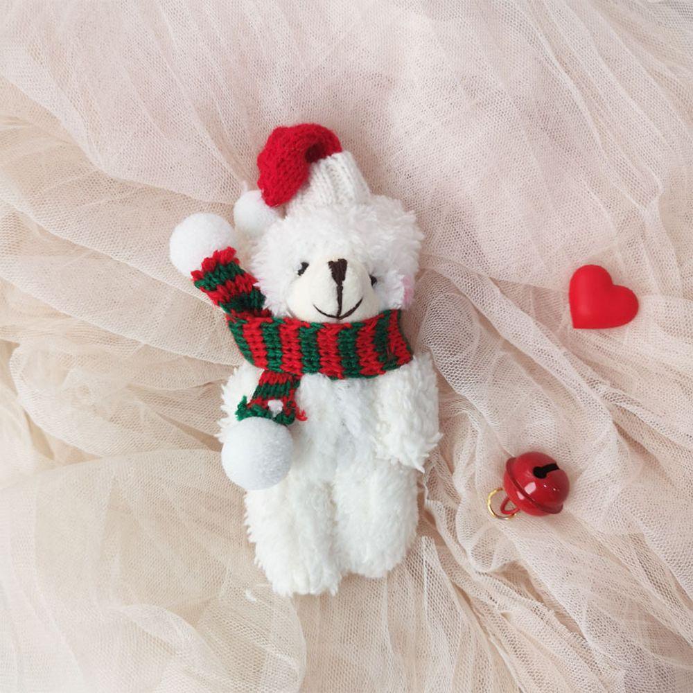 DARNELL Móc Điện Thoại Bằng Sợi Cotton Mềm Hình Gấu Hoạt Hình Dễ Thương