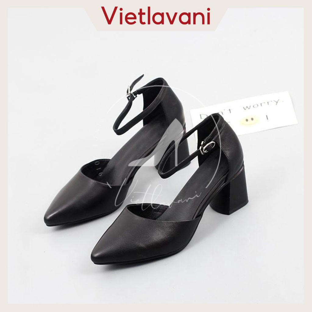 Giày sandal cao gót C4 big size 40-43, size lớn ngoại cỡ cao 5 phân VIETLAVANI