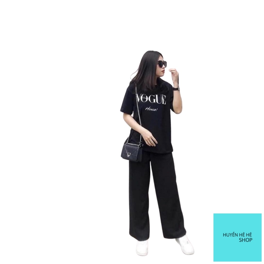 Áo thun tay lỡ VOUGUE, áo phông Unisex nam nữ chất Cotton ovesize form rộng KIM01 | BigBuy360 - bigbuy360.vn