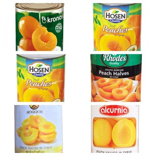 Đào Đóng Hộp Các Loại 425gram / 820 gram/ 850 gram