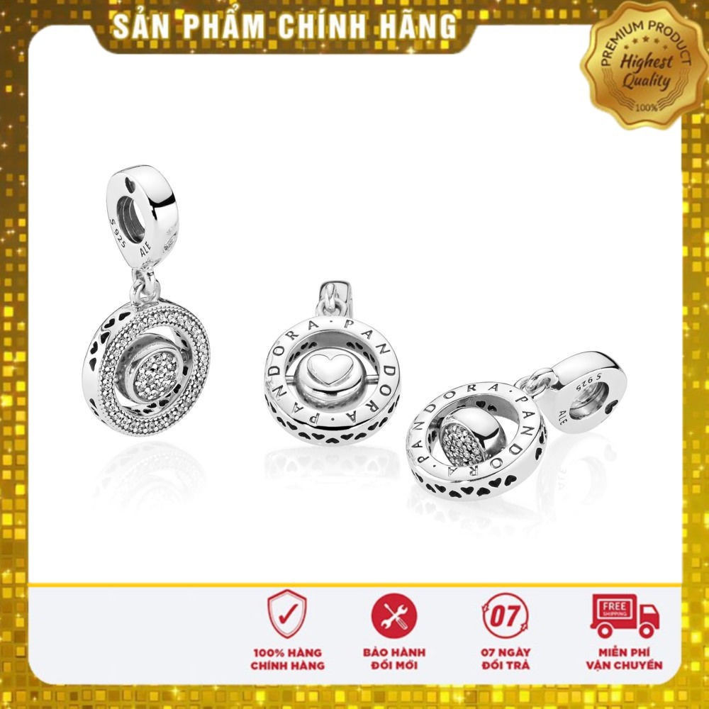 Charm bạc Pan chuẩn bạc S925 ALE Cao Cấp - Charm Bạc S925 ALE thích hợp để mix cho vòng bạc Pan - Mã sản phẩm DNJ188