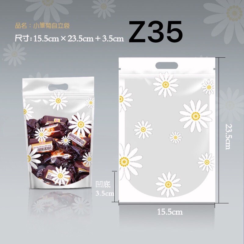 Túi zip đựng bánh Cúc Họa My Z35 (50c)