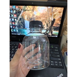 Combo 10 chai nhựa cổ rộng 400ml cao cấp kèm nắp fi 38