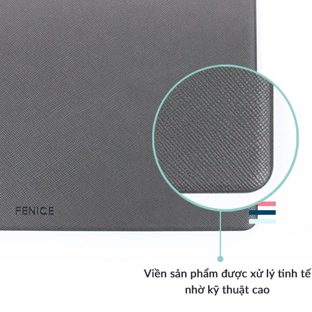 Bìa trình ký bằng da PU / Bìa trình kí A4 A5 đứng có kẹp - Bìa Kẹp - Size 22x32 cm - FUNSHOP - Cobi Home