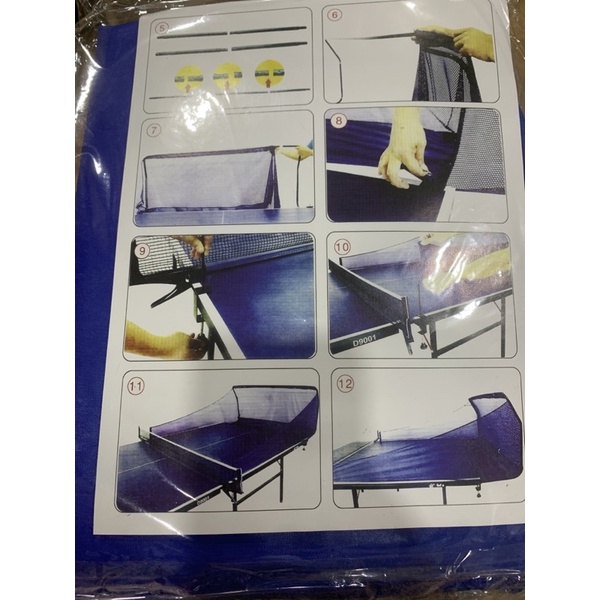 Bộ lưới chắn bóng bàn - thu hồi bóng bàn dùng để luyện tập