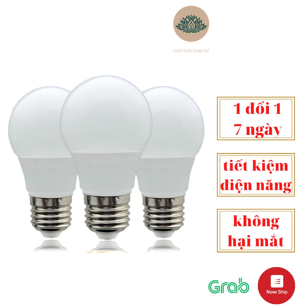 Combo 50 Bóng Đèn Led 3W E27 Giá Tốt, Bóng Đèn Trang Trí Ngoài Trời