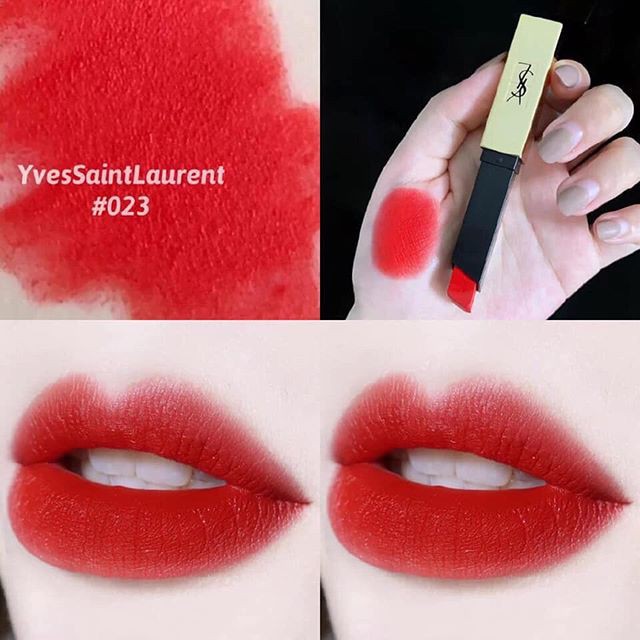 Son YSL The Slim Glow Matte Lipstick Chính Hãng New 2021