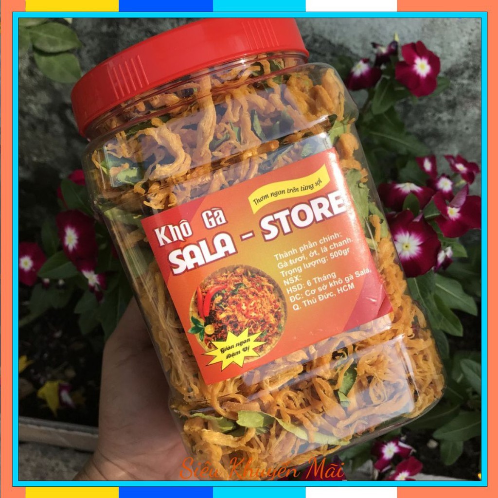 500GR💖KHÔ GÀ LÁ CHANH THƠM NGON | HẠN SỬ DỤNG 6 THÁNG box.shop.34