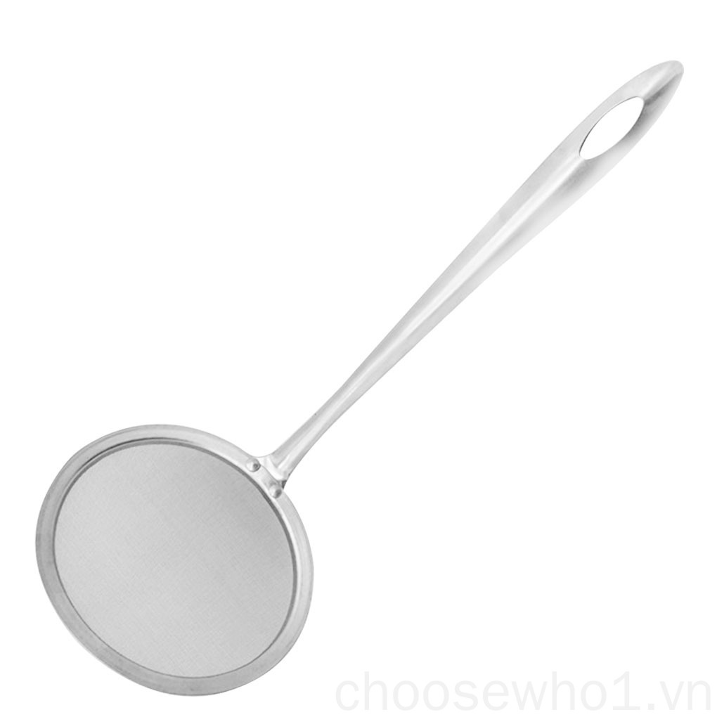 Dụng cụ rây bột bằng thép không gỉ có tay cầm dài sử dụng tại phòng bếp / nhà hàng