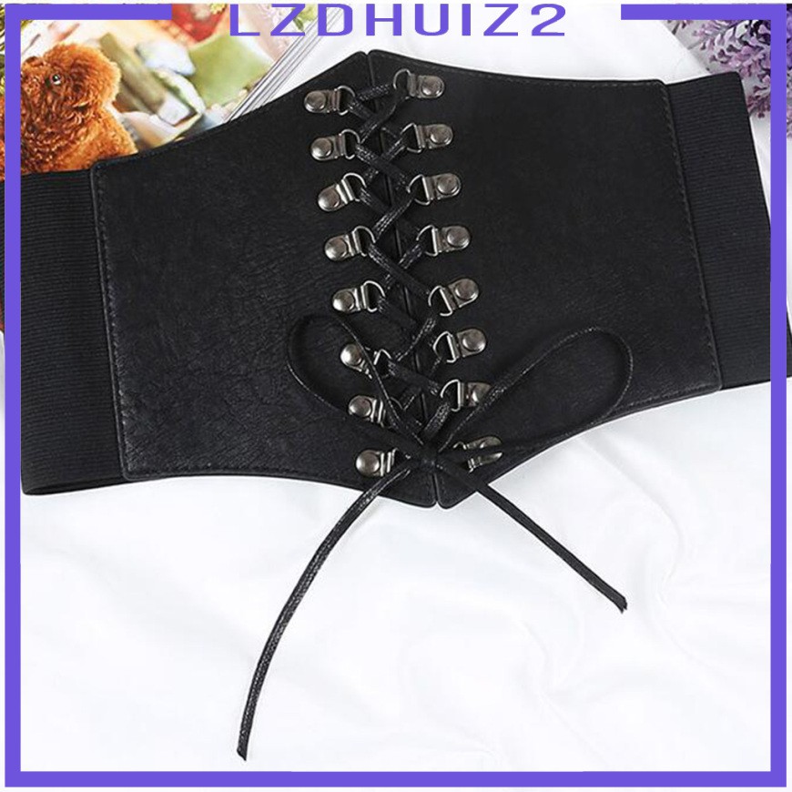 Thắt Lưng Bản To Chất Liệu Da Pu Thiết Kế Hợp Thời Trang Cho Nữ