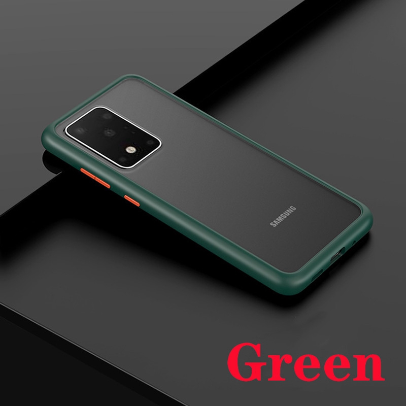 Ốp điện thoại chống sốc và chống bám vân tay 6 màu cho Samsung Galaxy ss S23 Ultra S22 S20 Plus S20+