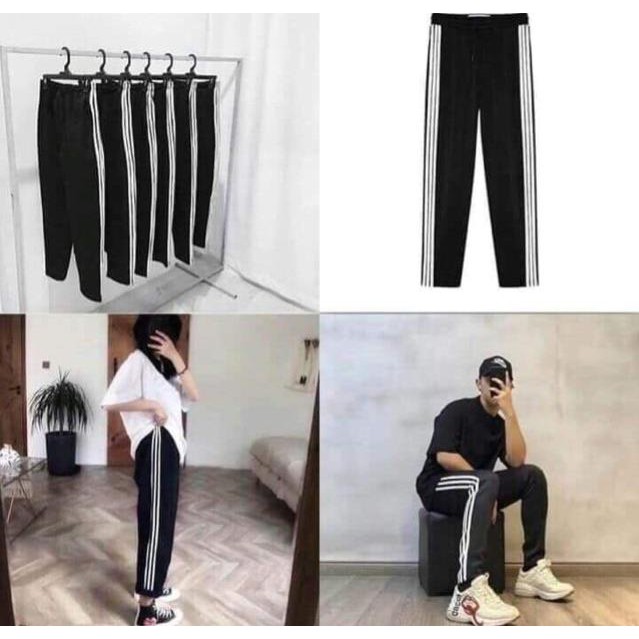 [RẺ VÔ ĐỊCH] Quần 3 Sọc Nữ(Quần Ba Sọc Ống Suông)