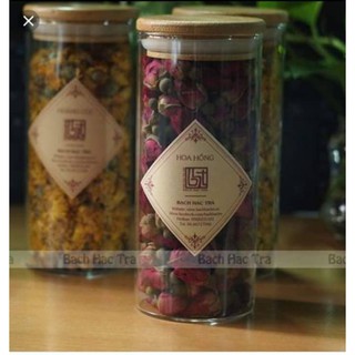 Lọ thủy tinh borosilicate nắp gỗ 1lit