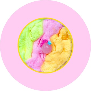 SLIME MÂY HOÀNG HÔN~ Sunset Floss ba màu tơi và bông