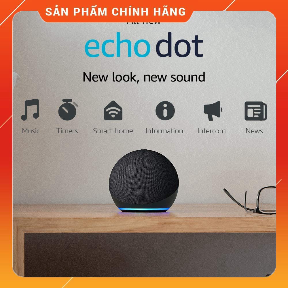 Loa thông minh Amazon Alexa Echo Dot 4 nhận dạng giọng nói điều khiển smart home