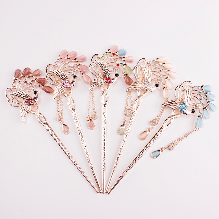 Trâm Cài Tóc Phong Cách Retro Thời Trang