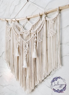 Mành Macrame treo tường trang trí