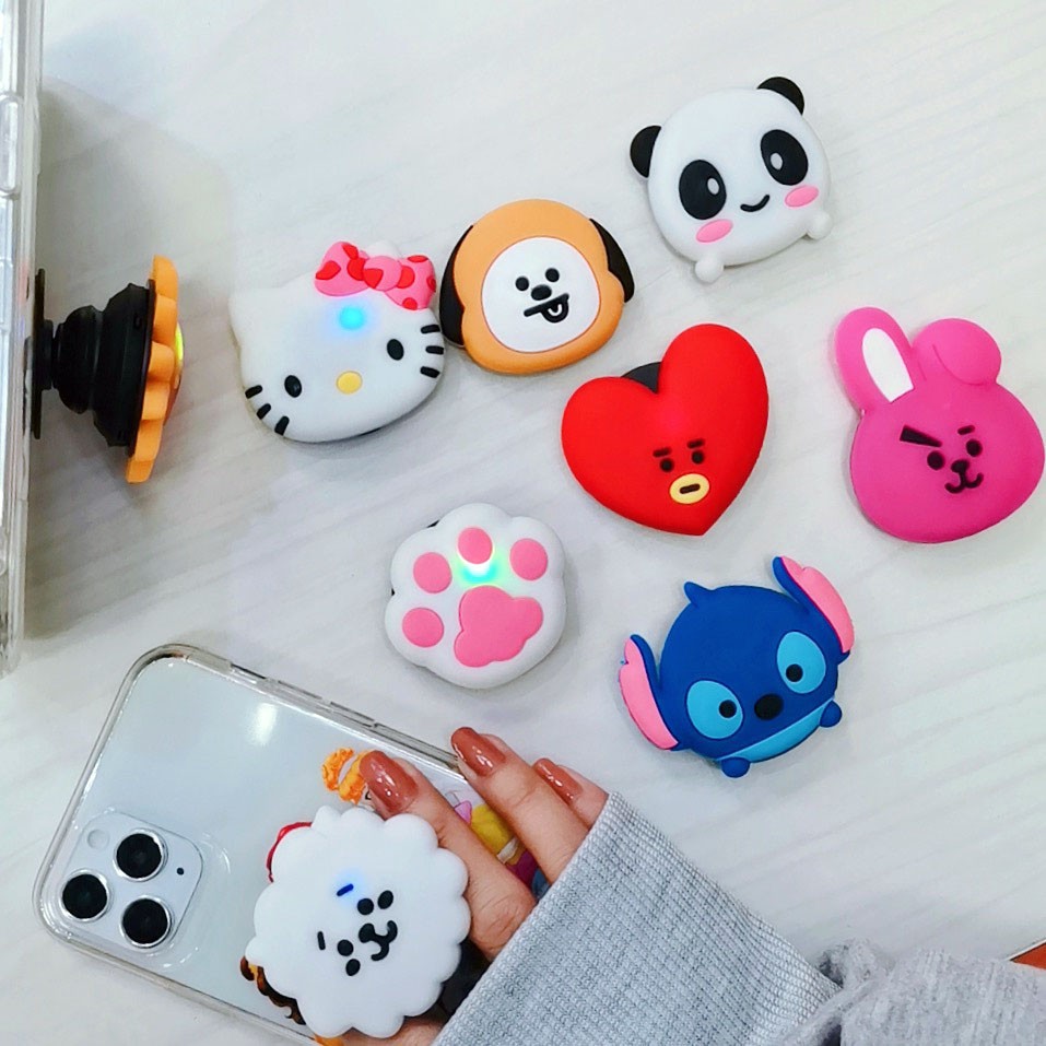 Giá Đỡ Điện Thoại Hình Thú Bt21 Đáng Yêu