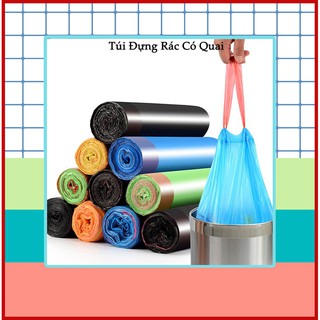 Cuộn túi đựng rác có quai xách tiện lợi kích thước 45x50cm 🎁