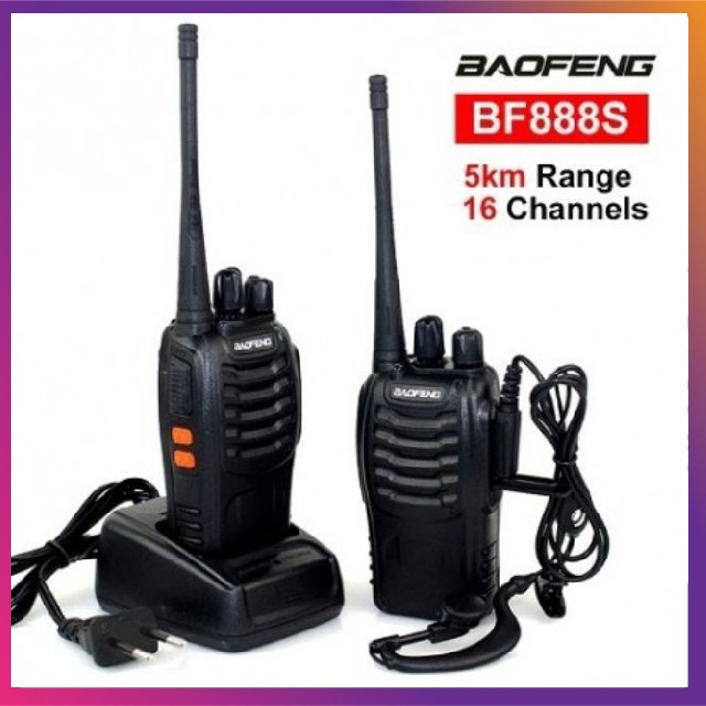 BỘ 2 BỘ ĐÀM BAOFENG 888S CHÍNH HÃNG