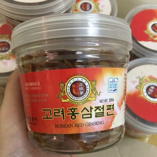 Hồng Sâm Thái lát Mật ong Hũ tròn 200g Hàn Quốc
