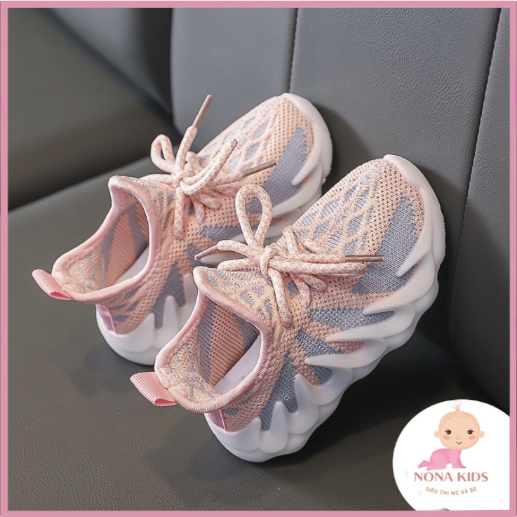 Giày Thể Thao Cho Bé Trai Bé Gái - Giày Trẻ Em Kiểu Lưới Thoáng Khí Bạch Tuộc [D-2]