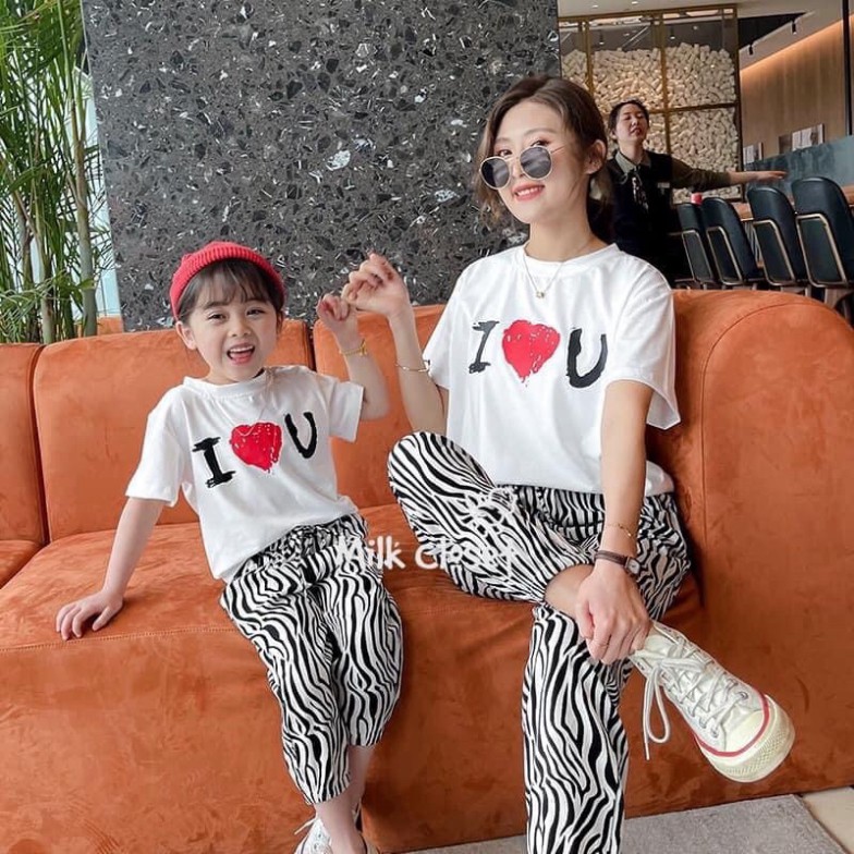 Xả Set mẹ con I ❤️ you