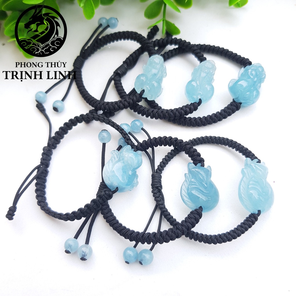 VÒNG TAY CỬU VỸ HỒ LY - TỲ HƯU XANH BIỂN