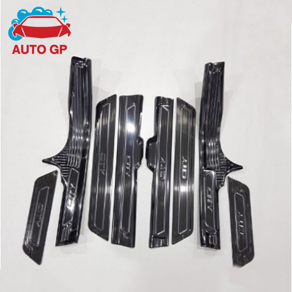 Ốp bậc chân cho xe HONDA CITY chất liệu TITAN, chống trơn trượt trầy xước bậc lên xuống xe – AUTO CNP