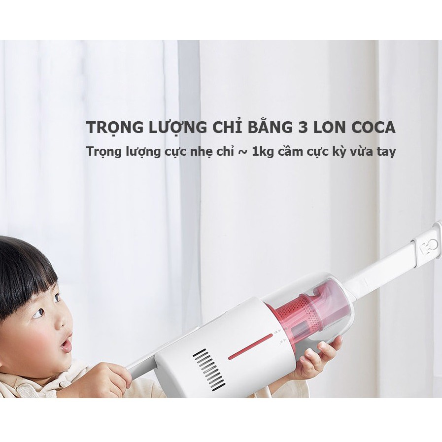 MÁY HÚT BỤI CẦM TAY THÔNG MINH KHÔNG DÂY DEERMA VC20PLUS