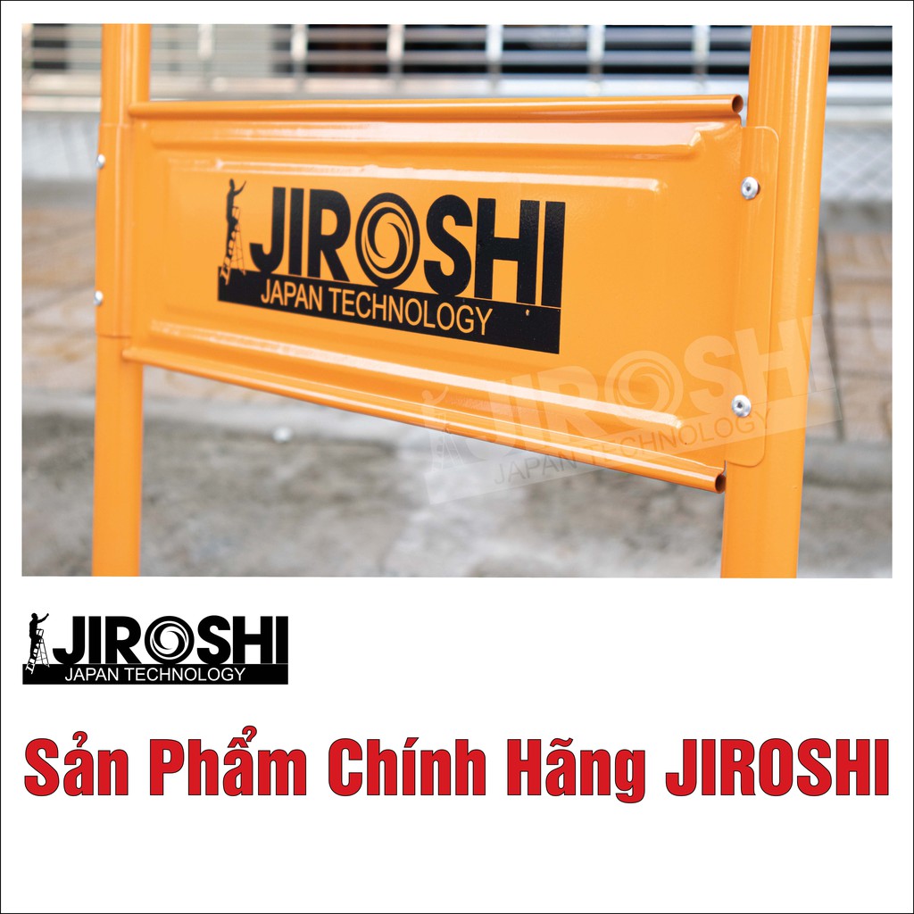 [Mã LIFEHL50K giảm 10% đơn 200K] Xe Đẩy Hàng Tải 300kg JIROSHI Gấp Gọn Sàn Xe Lớn - Công Nghê Nhật Bản