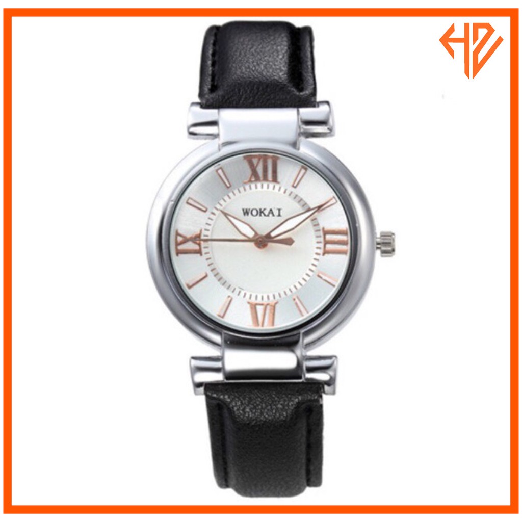 ĐỒNG HỒ NỮ DÂY DA WOKAI HN85 PHONG CÁCH HÀN QUỐC CỰC ĐẸP | BigBuy360 - bigbuy360.vn