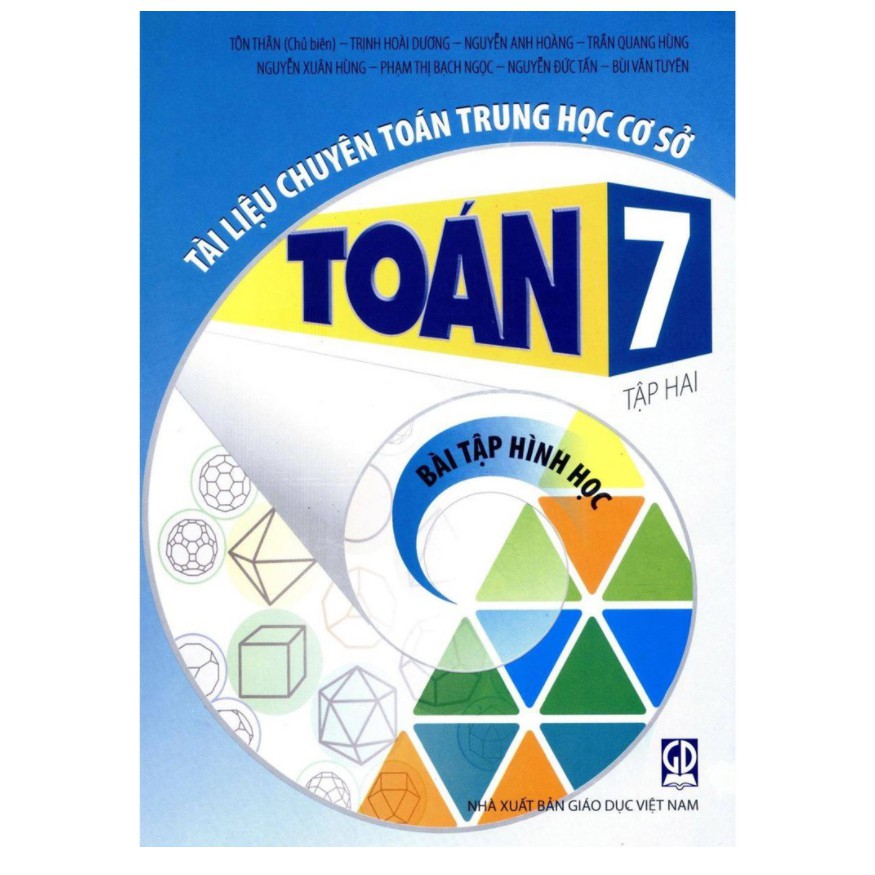 Sách - Tài liệu chuyên toán THCS Toán 7 (Tập 1 + Tập 2)