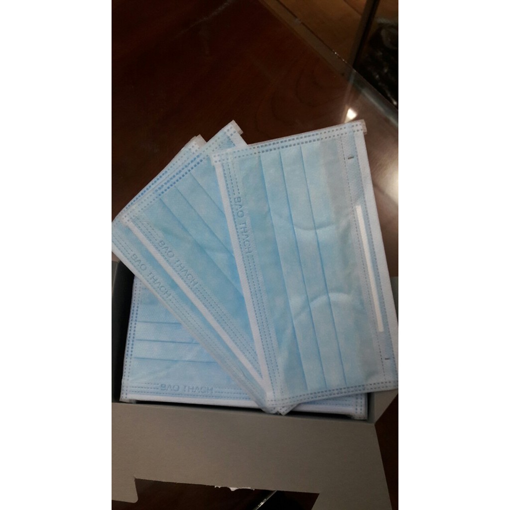 Bộ 2 hộp khẩu trang y tế 3 lớp Bảo Thạch