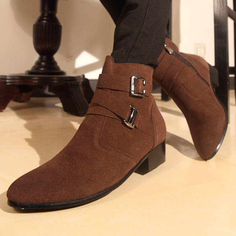 CHELSEA Giày Boot Cao Gót Phong Cách Cá Tính Dành Cho Nam | BigBuy360 - bigbuy360.vn