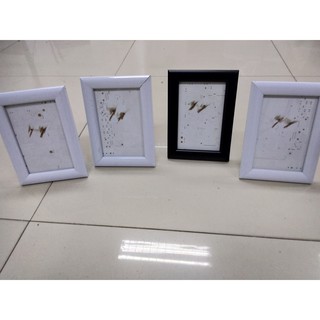 Combo Khung ảnh để bàn hoặc treo tường bằng gỗ chất lượng cao kích thước 10x15 cm - 2 in 1 - đồ ăn vặt