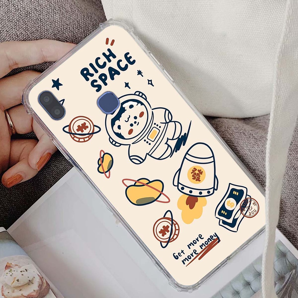 Ốp Vsmart Joy 1 / Joy 1 Plus / Joy1+ in hình vũ trụ, phi hành gia bầu trời cute dễ thương