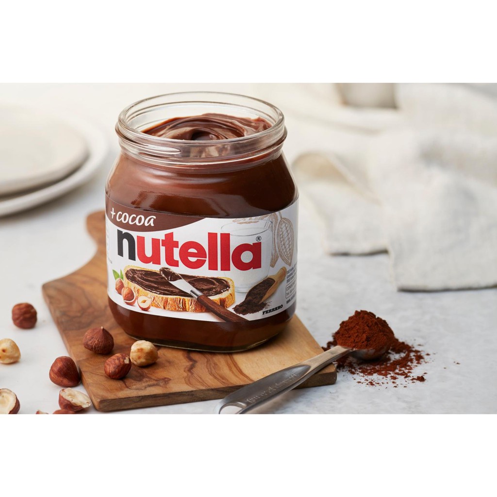 [HŨ 350G] Bơ Phết Nutella Hạt Phỉ Hũ 350g Thơm Ngon Béo Ngậy Dinh Dưỡng Cho Bữa Sáng - Phần Lan