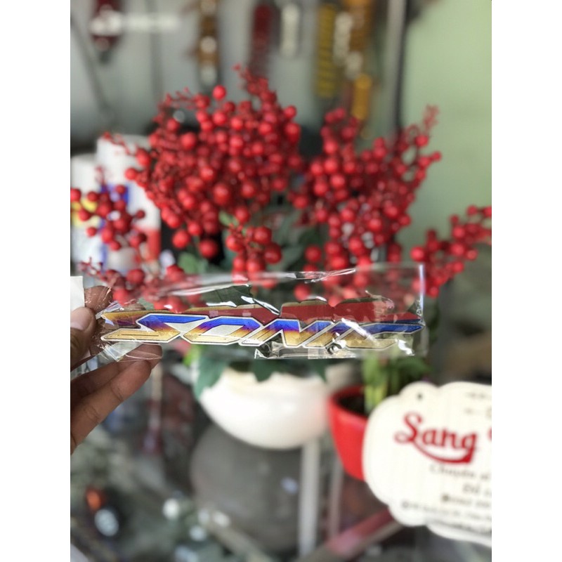 cặp chữ sonic titan có keo đi kèm
